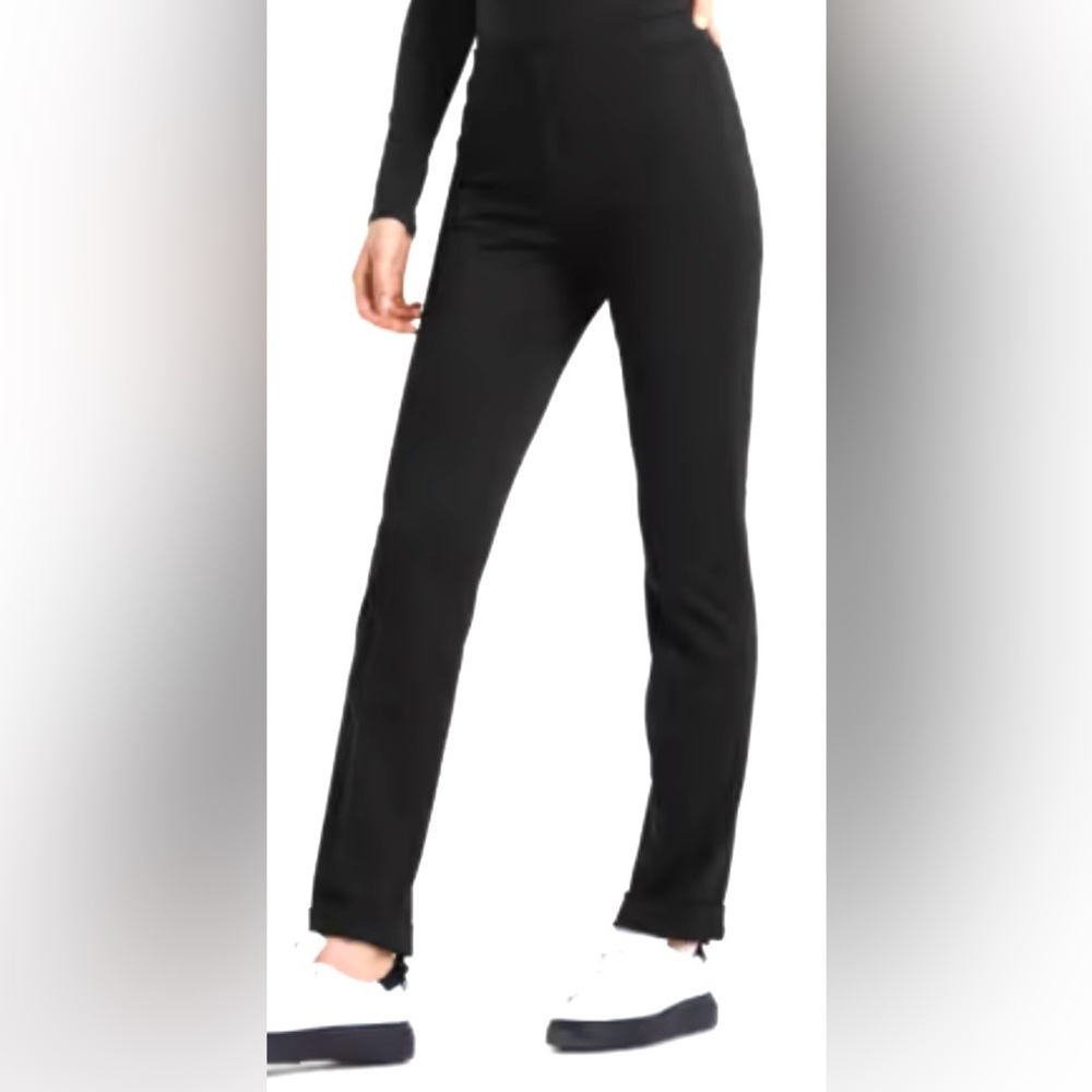 Marc CAIN Pull on trouser Straight Leg elastic office street party slim sleek 6